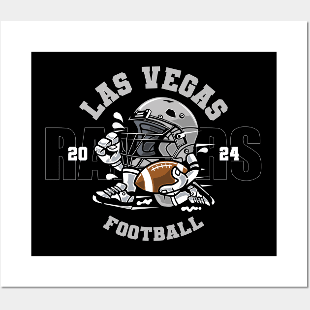 Las Vegas Football Wall Art by Nagorniak